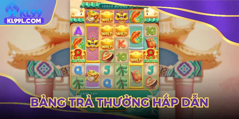Bảng trả thưởng cực hấp dẫn dành cho hội viên 