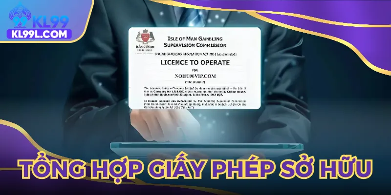 Hàng loạt các giấy phép được cấp thể hiện sự minh bạch và uy tín