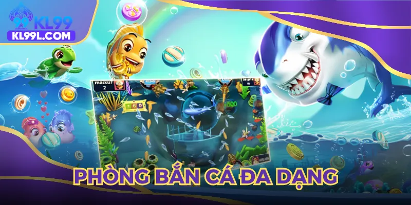 Phòng bắn cá phù hợp dành cho mọi người chơi