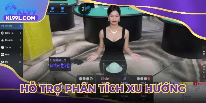 Tool dự đoán xóc đĩa giúp người chơi phân tích xu hướng